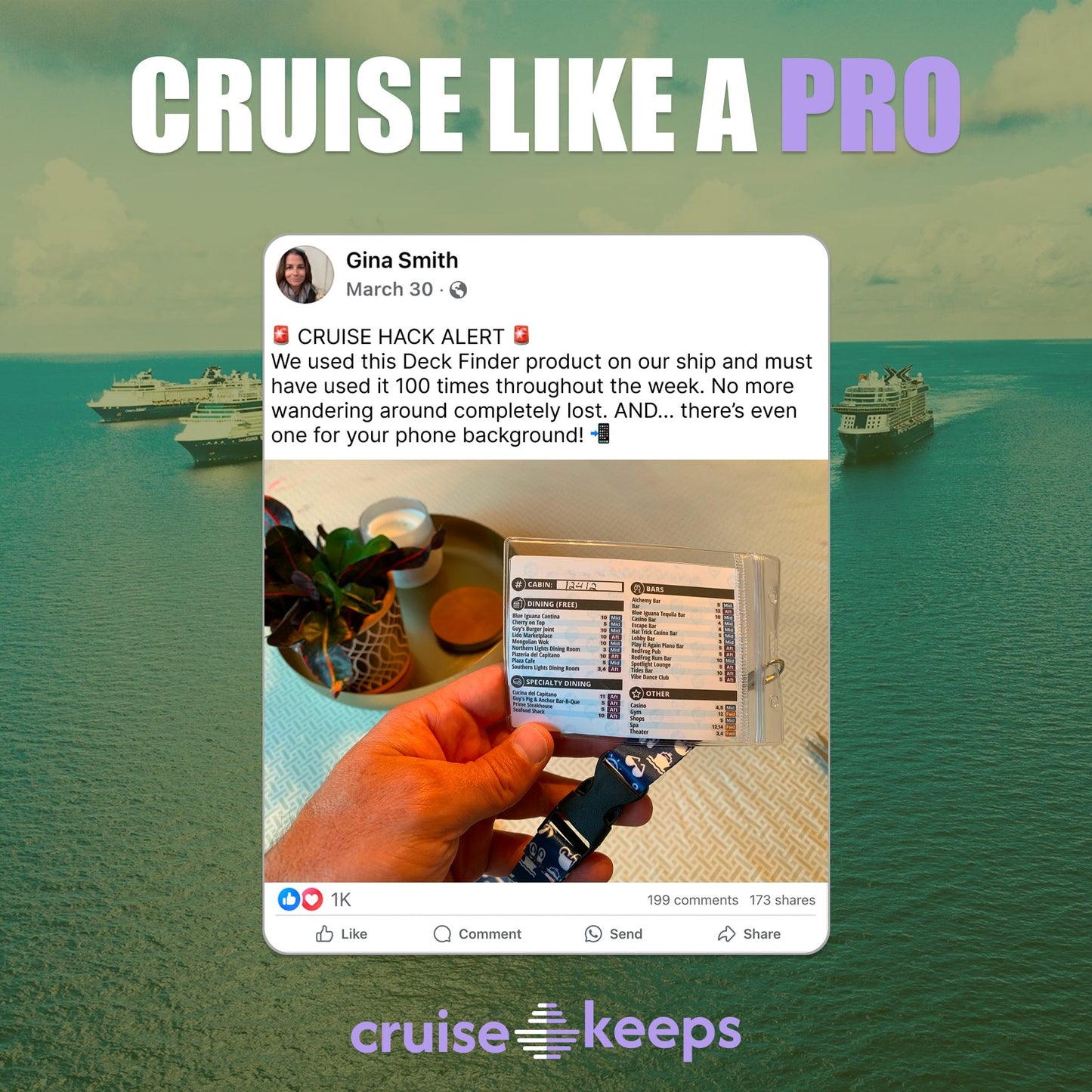 Deck Finder Cards - Celebrity Equinox