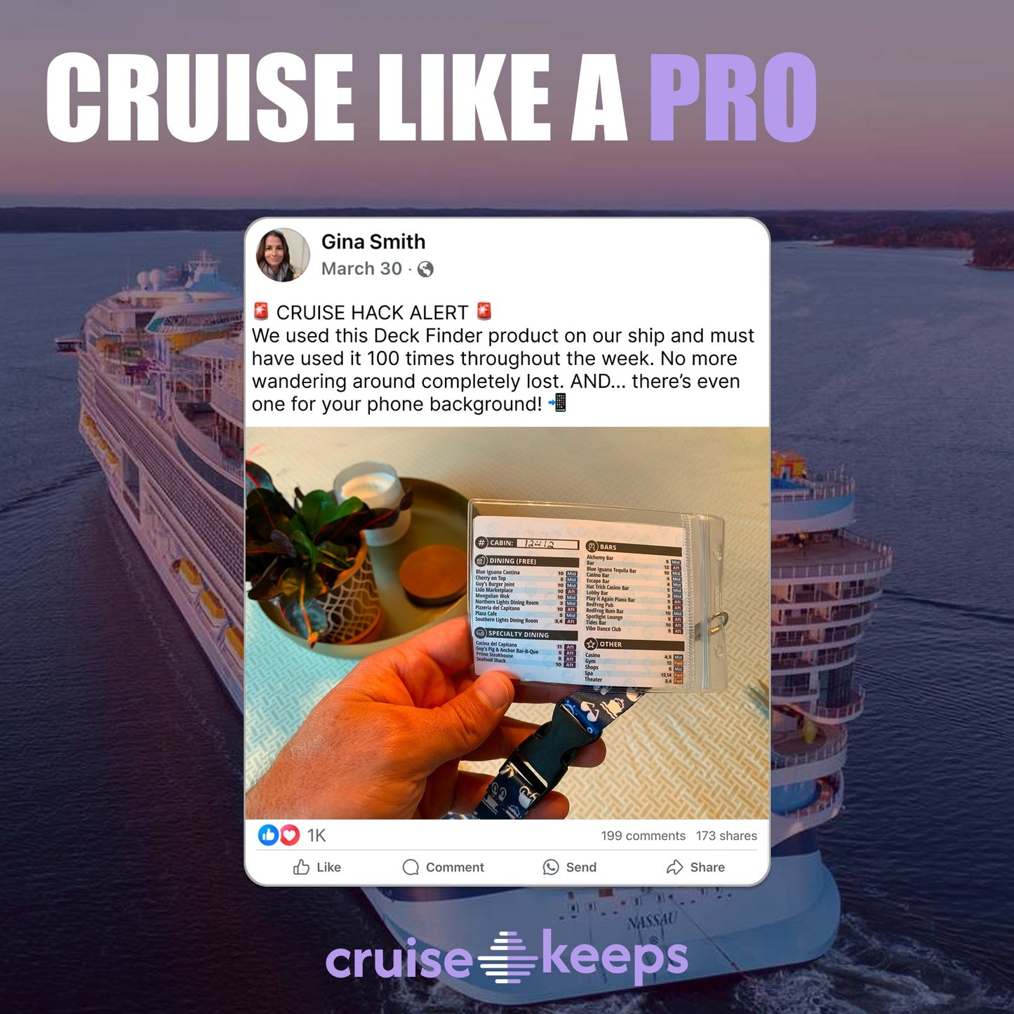 Royal Caribbean Cruise Hack - Cruise Finder Cards