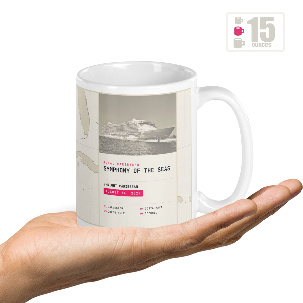 15 oz custom cruise coffee