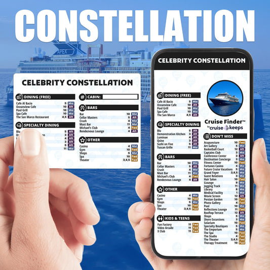 Deck Finder Cards - Celebrity Constellation