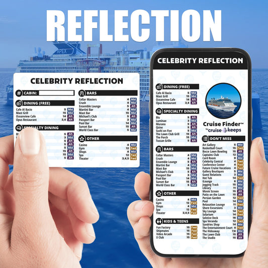 Deck Finder Cards - Celebrity Reflection