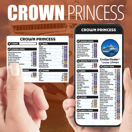 Deck Finder Cards - Crown Princess