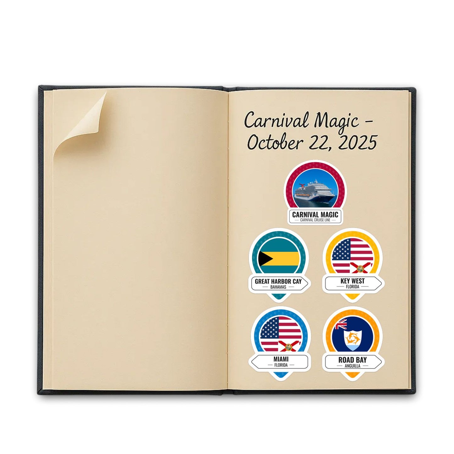 Cruise Port Badges | Stickers for All Cruise Ports