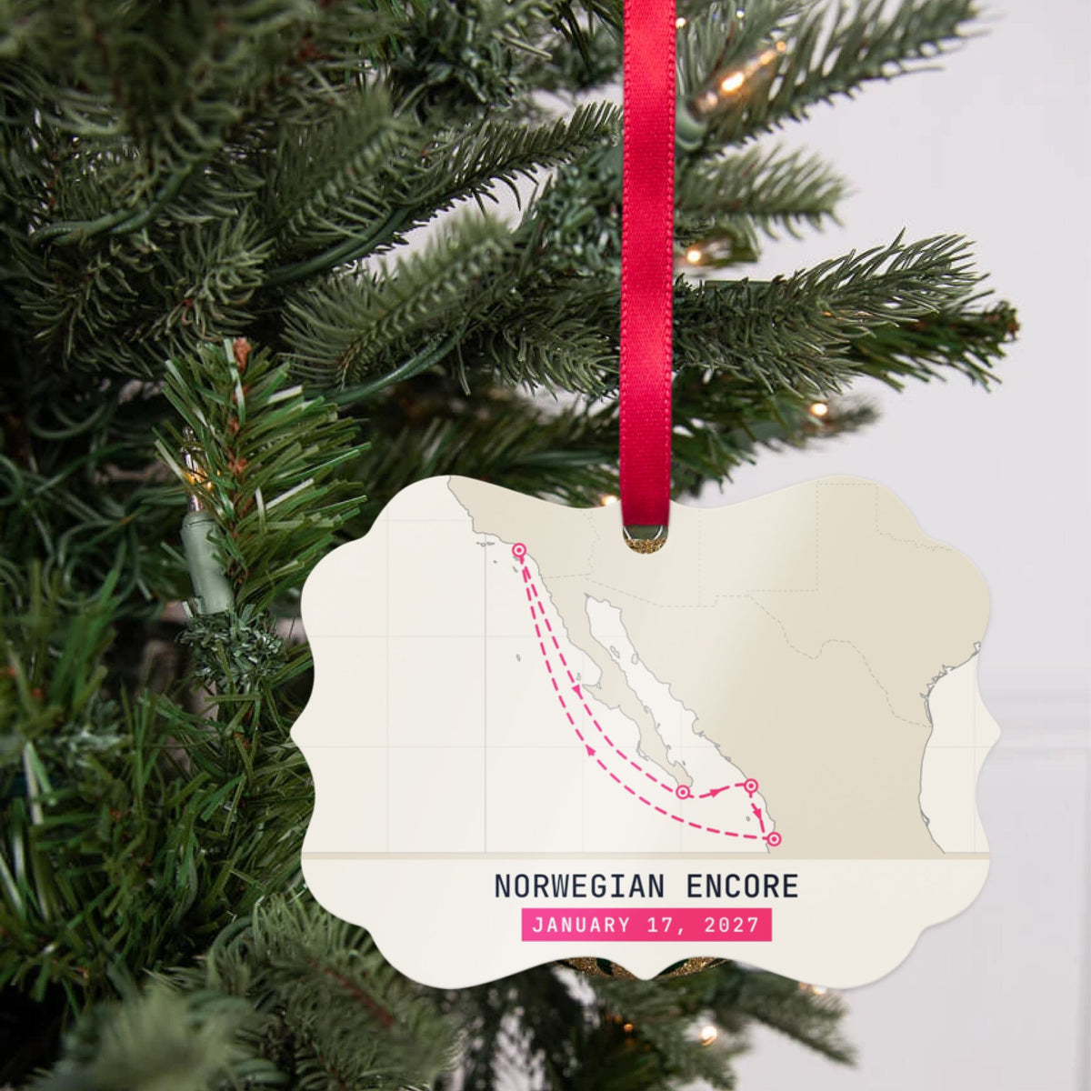 cruise gifts ornament cream