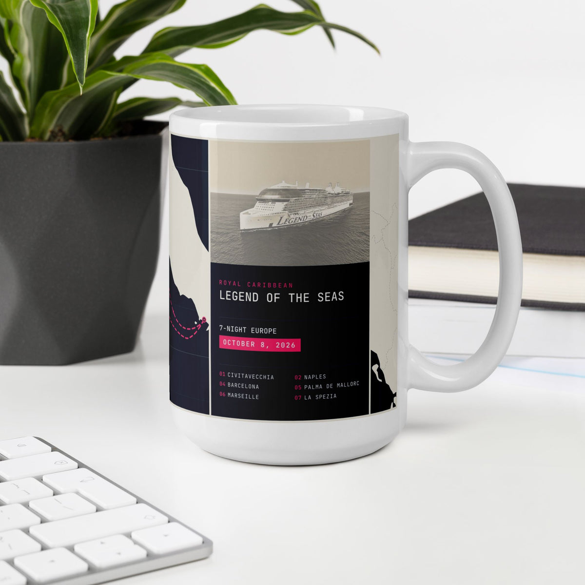 cruise keepsake custom mug