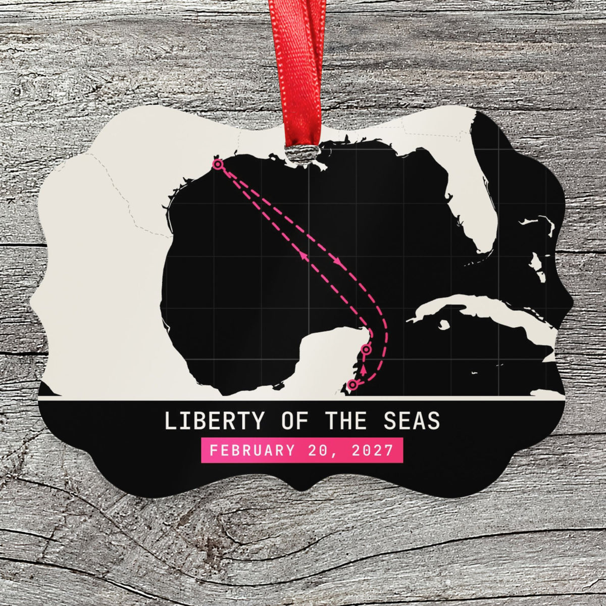 cruise ornament metal black