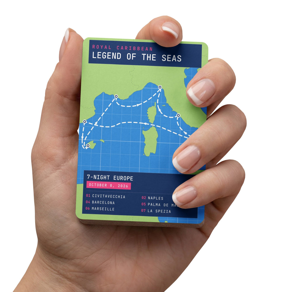 custom cruise gifts playing cards