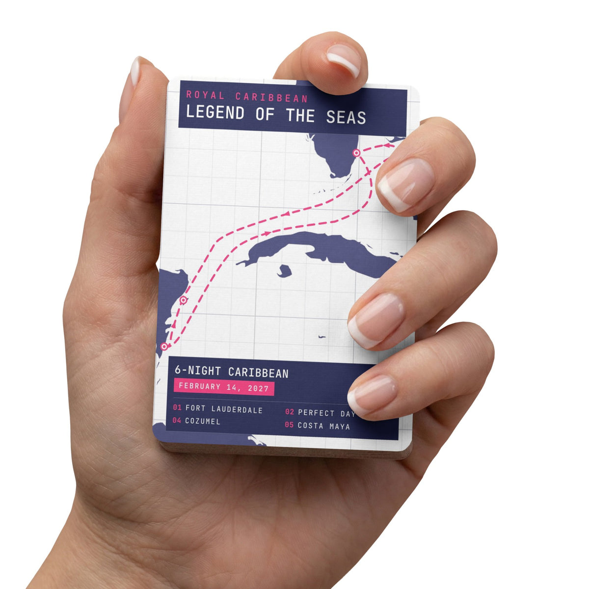custom cruise gifts playing cards