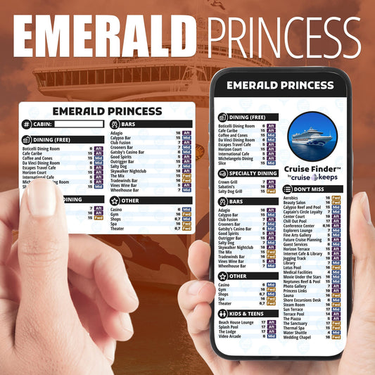 Deck Finder Cards - Emerald Princess