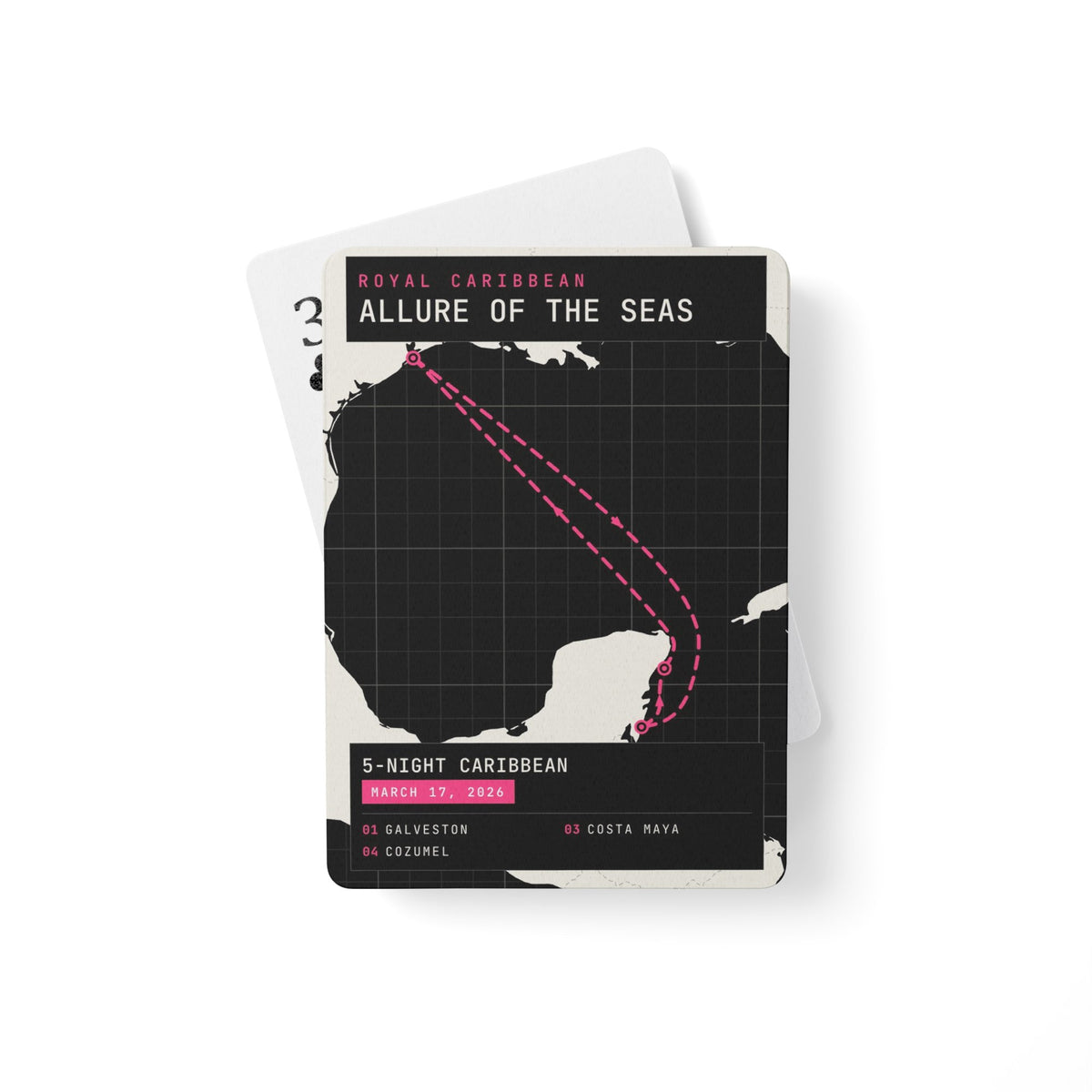 custom cruise items deck of cards