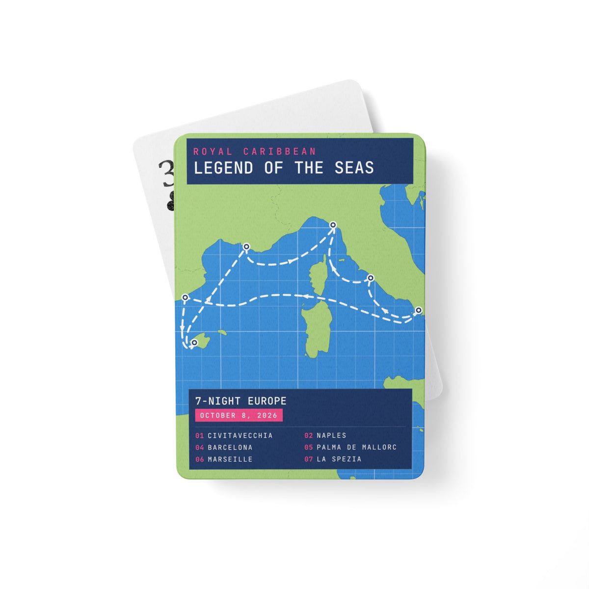 custom cruise items deck of cards