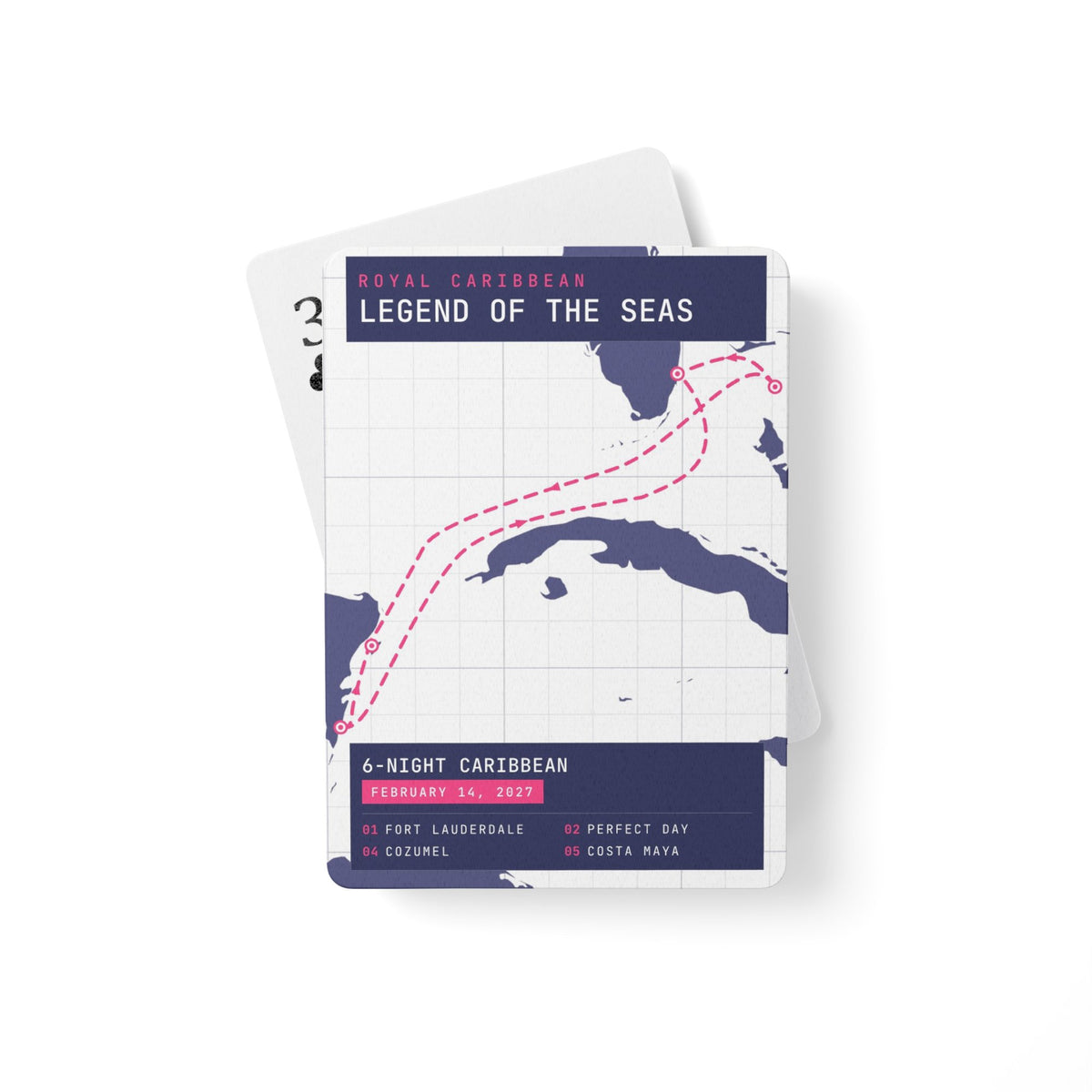 custom cruise items deck of cards