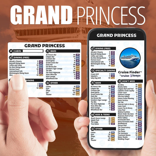 Deck Finder Cards - Grand Princess