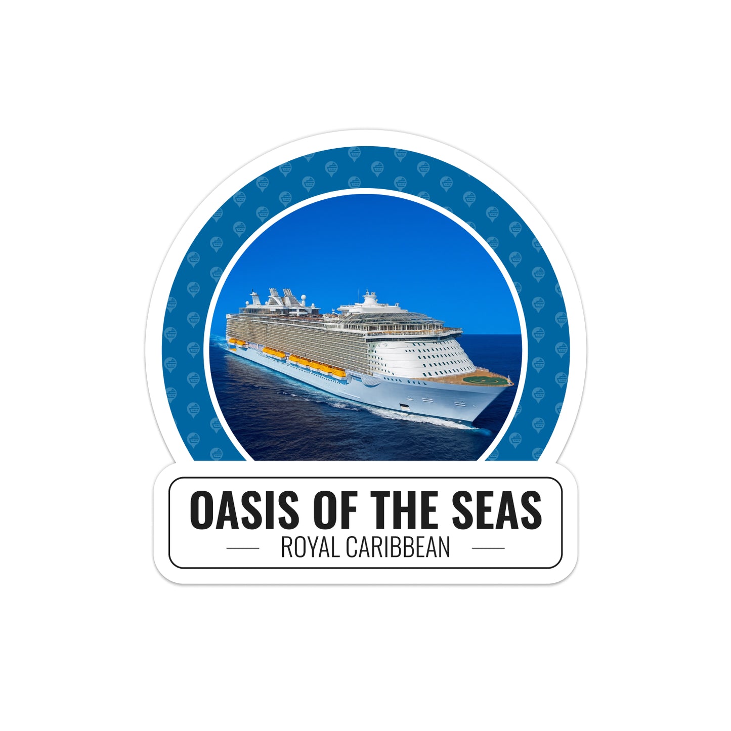 Cruise Ship Badges | Stickers for All Cruise Ports