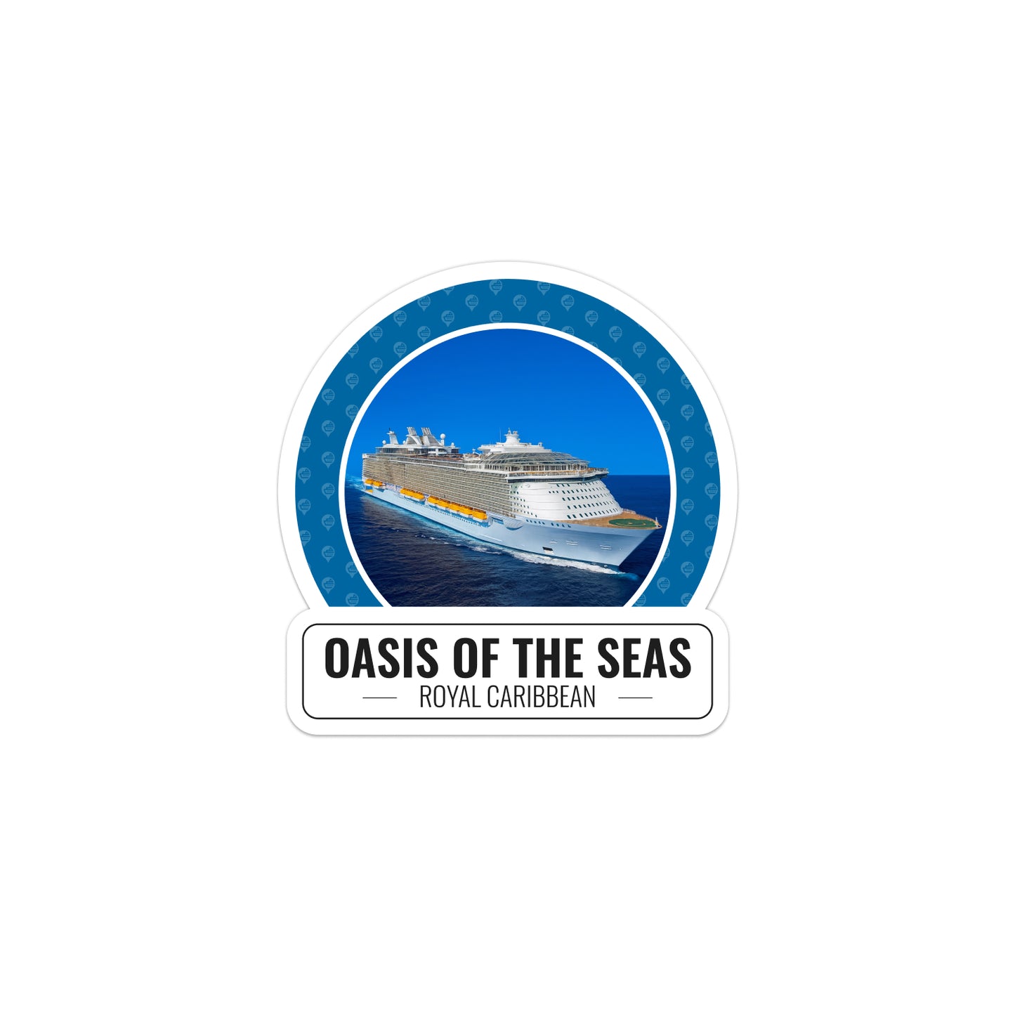 Cruise Ship Badges | Stickers for All Cruise Ports