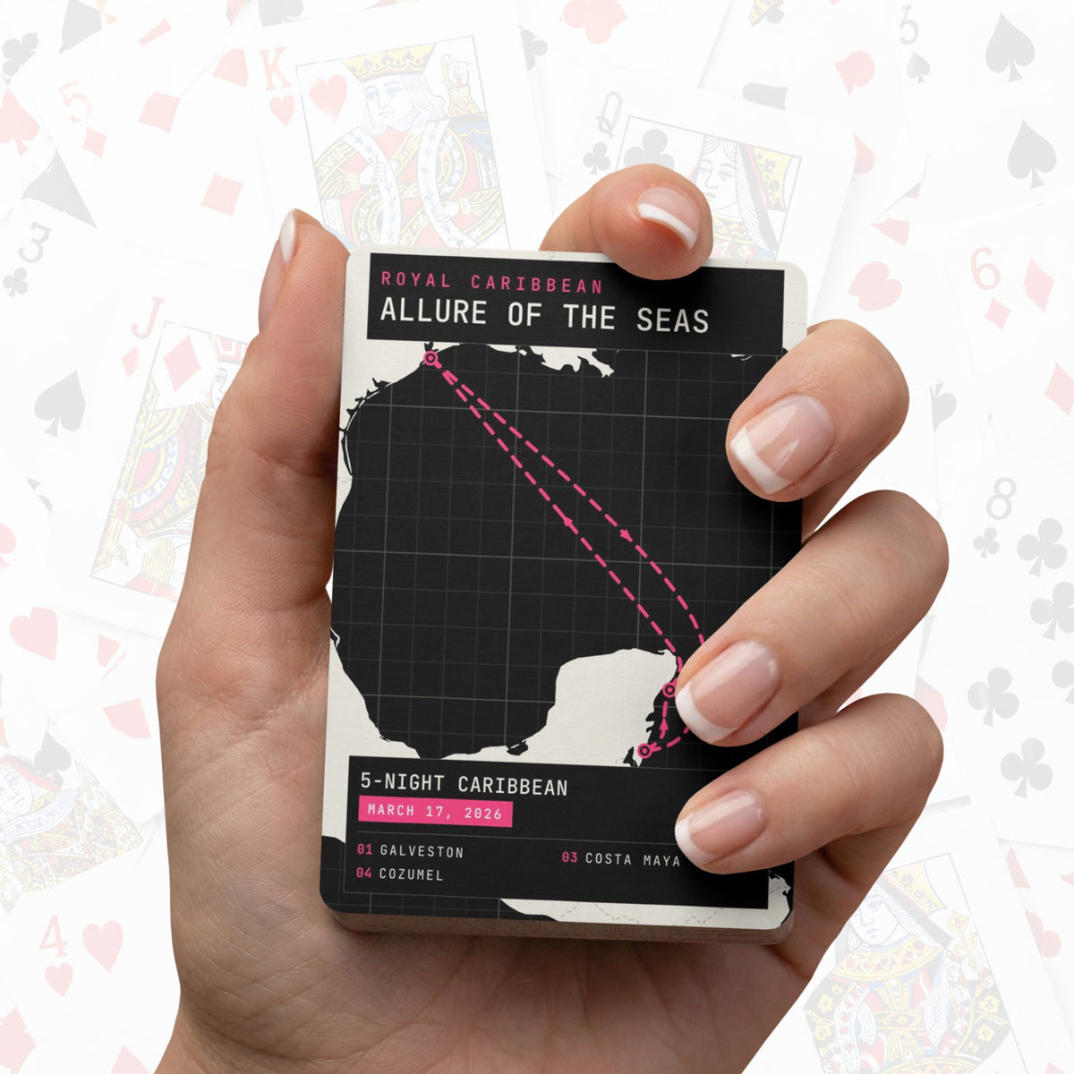 playing cards custom with cruise