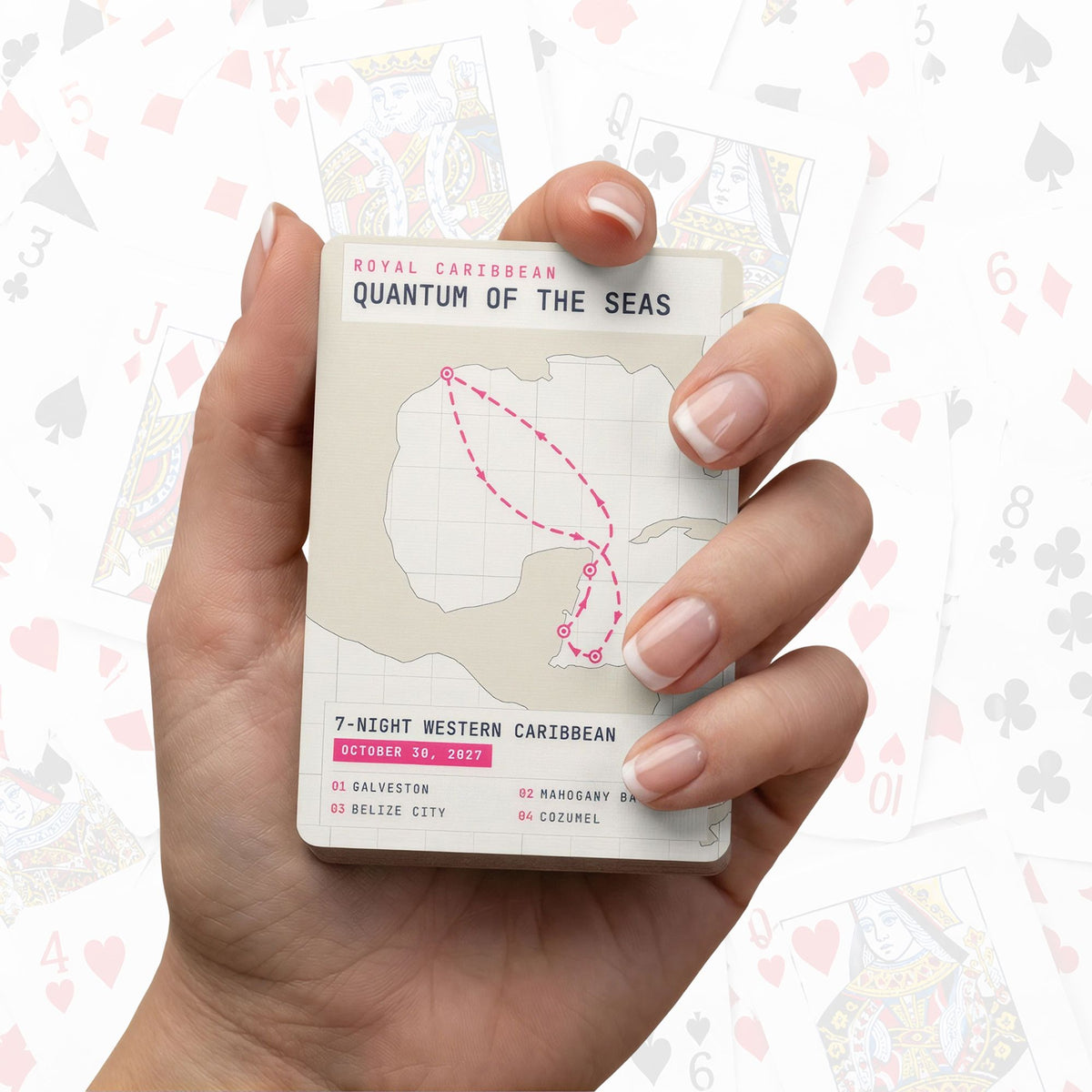 playing cards custom with cruise