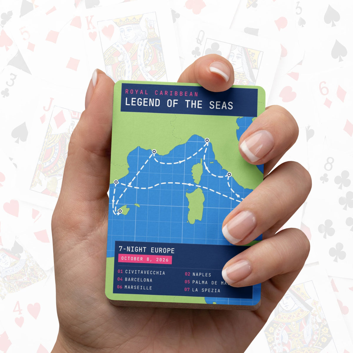 playing cards custom with cruise